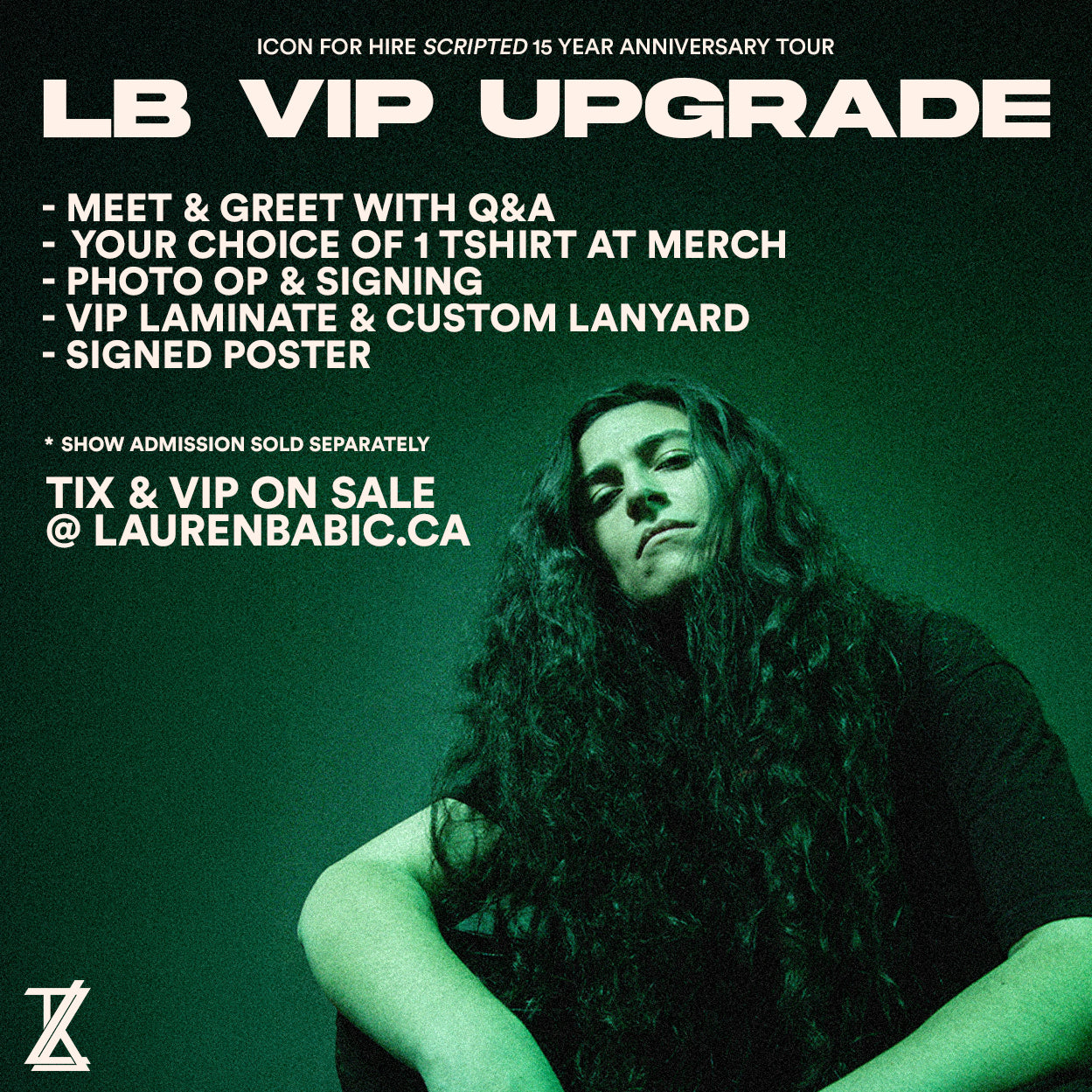 10.25.26 - Chicago, Bottom Lounge - VIP Upgrade (GA Ticket Sold Separately)